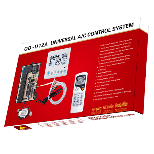 QD-U12A Universal Air Conditioner PCB Board with AC Remote Control System