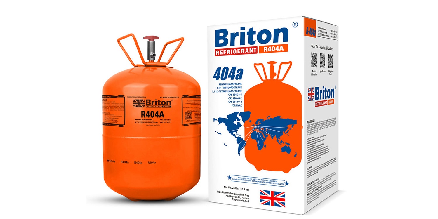 Briton Refrigerant Gas R404a 10.9kgs United Kingdom