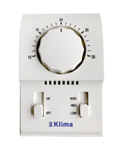 Klima Fan Coil Thermostat - KLT6373A1108 - Manual Control