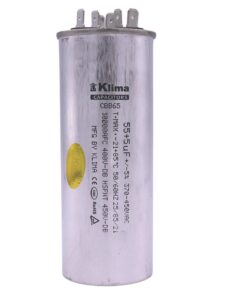 Klima Running Capacitor CBB65 55+5µF 370-450VAC