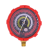 Briton Manifold Gauge Single High Pressure Without Valve Red