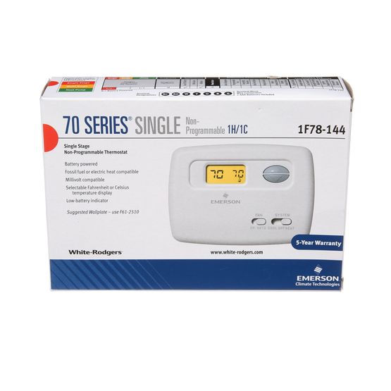 White Rodgers 1F78-144, 70 Series™ Thermostats - Image 2