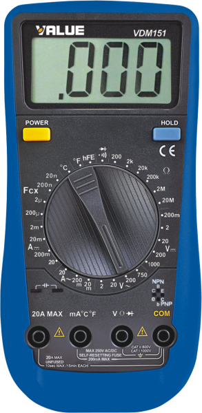 Value Digital Multimeters VDM-151