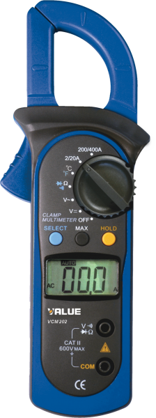 Value Digital Clamp Multimeters VCM-202